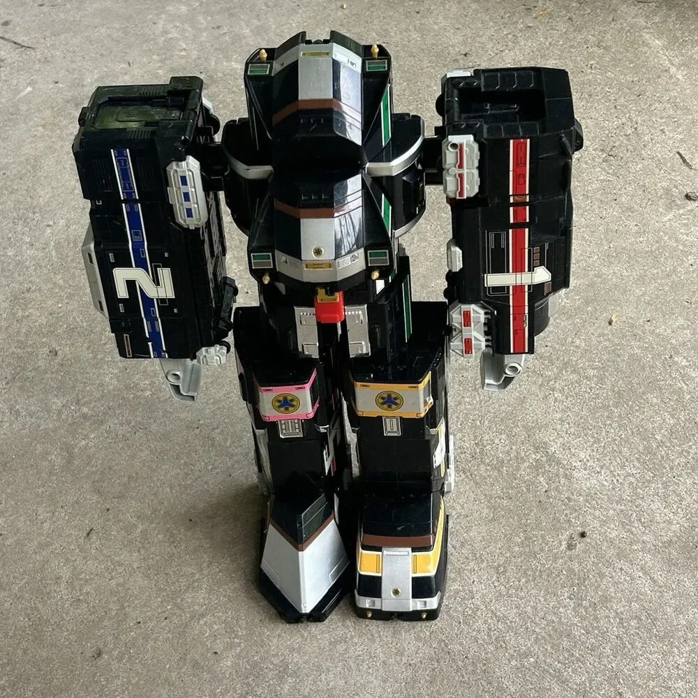Power Rangers Lightspeed Rescue DX Grand Liner Super Train Go Go Five Megazord